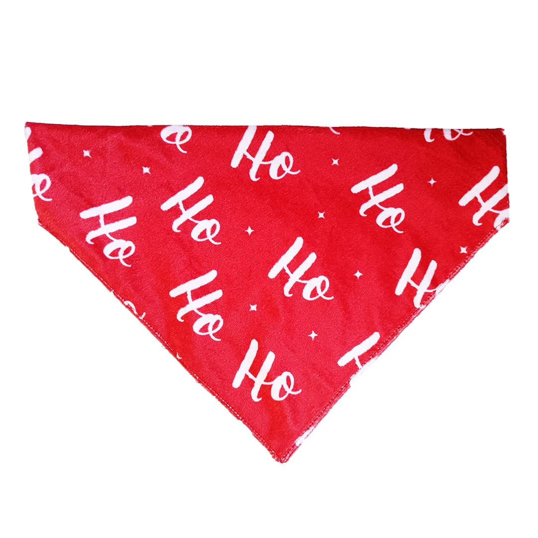 My Art Bucket Christmas Festive Adjustable Comfortable Ho Ho Bandanna/Scarf for Dog (Red) | Pet Bandana (Small) (B09MT7TCT2) Amazon Price History, Amazon Price Tracker