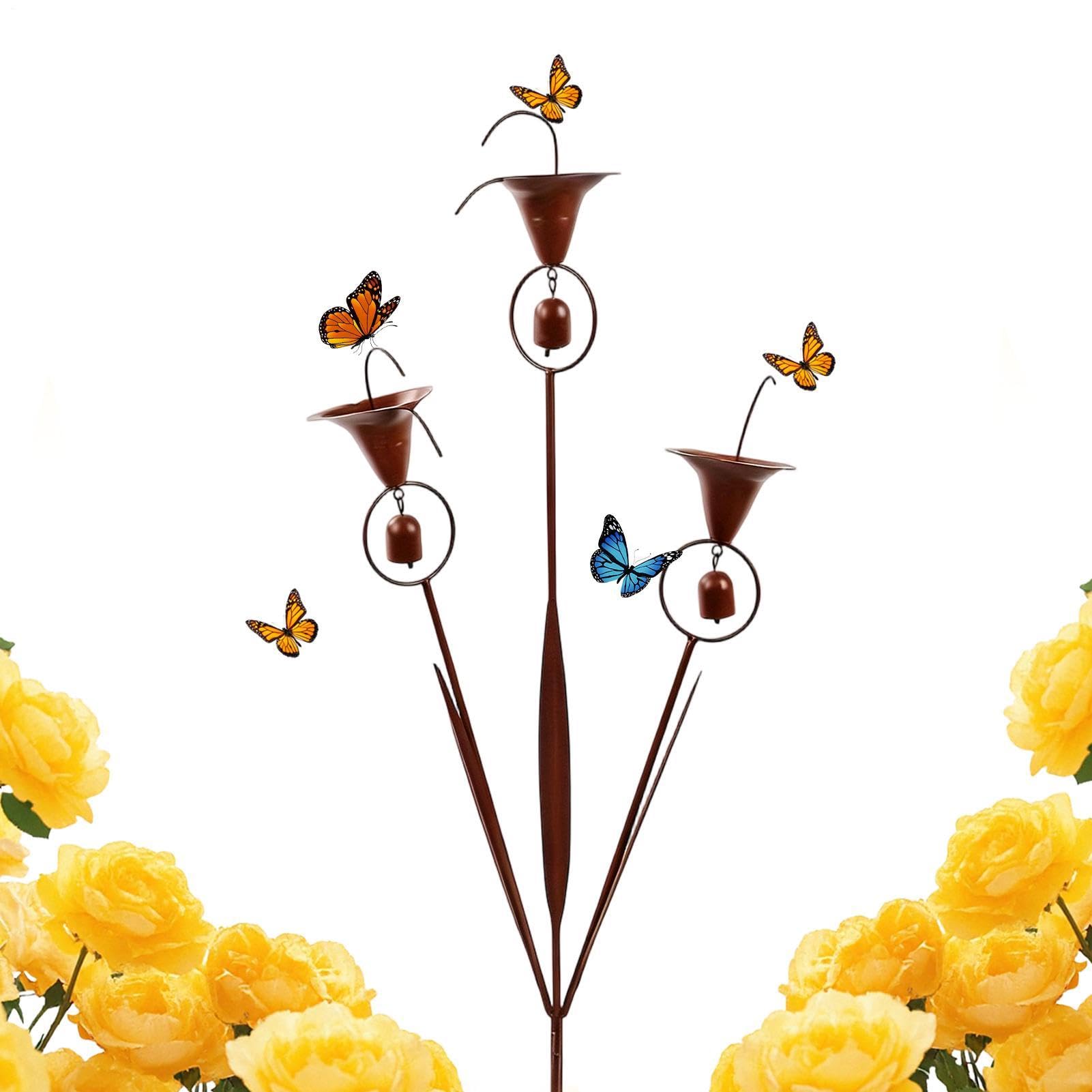 Carillon éolien lys calla en fer : finissez-en avec un jardin vide sans vie