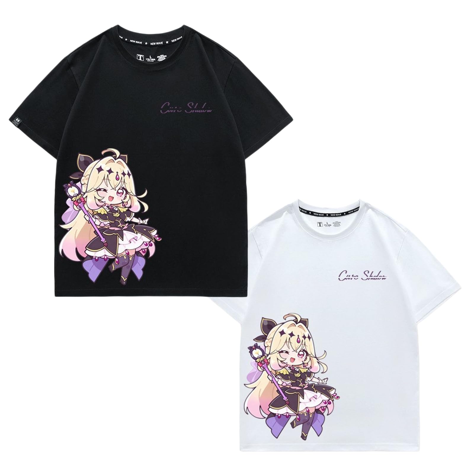 Amazon.co.jp: [HESHI] 森亜るるか／キュアアルカナ・シャドウ 半袖 T