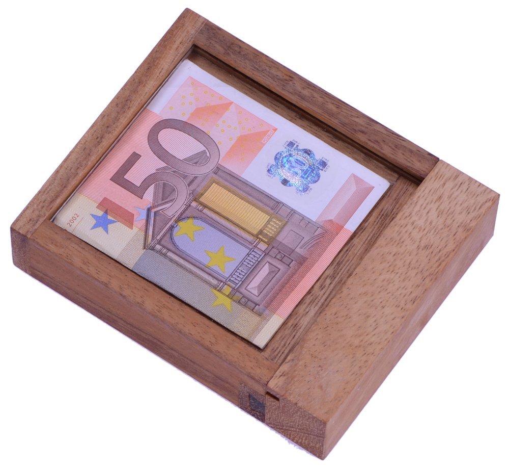 LOGOPLAY Money, The banknote safe, for money gifts in beautiful packaging, trick box, thinking game, puzzle game - Image 2