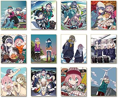 Amazon ゆるキャン トレーディングミニ色紙 原作版 12個入りbox アニメ 萌えグッズ 通販