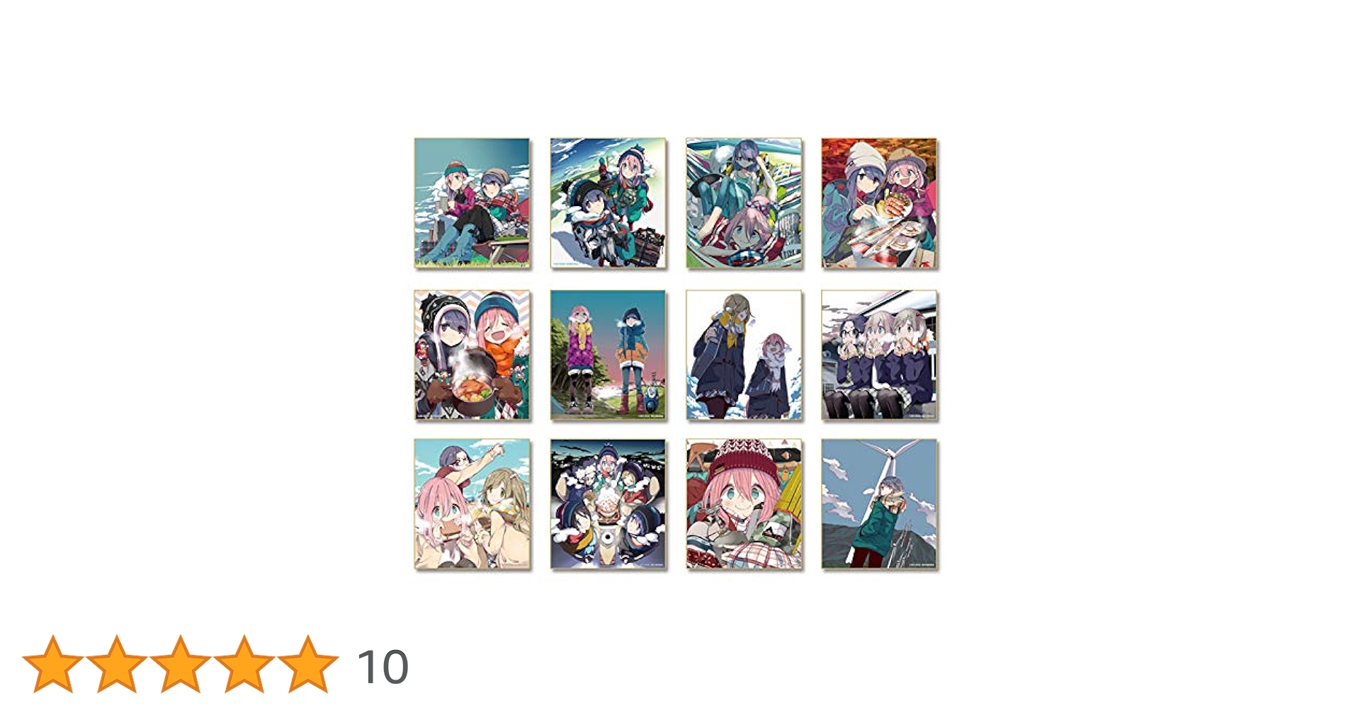 ゆるキャン△  トレーディングミニ色紙 12種コンプ ゆるキャン△ 全12種トレーディングミニ色紙 - メルカリ