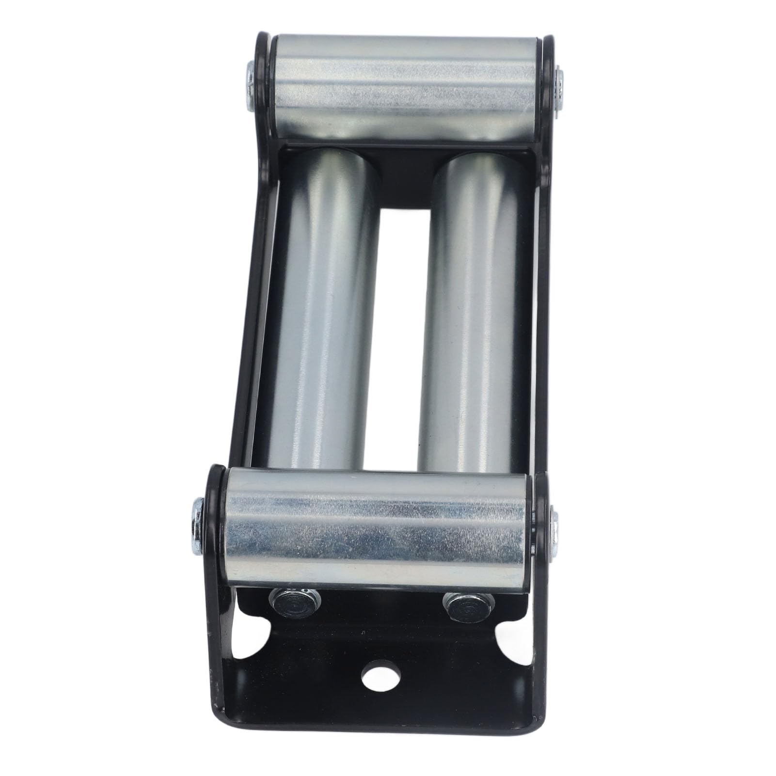 Passacavo per verricello 12000LB, Guidacavo a 4 rulli, Passacavo per verricello in acciaio resistente e ferro con rivestimento antierosione, per funi metalliche e funi