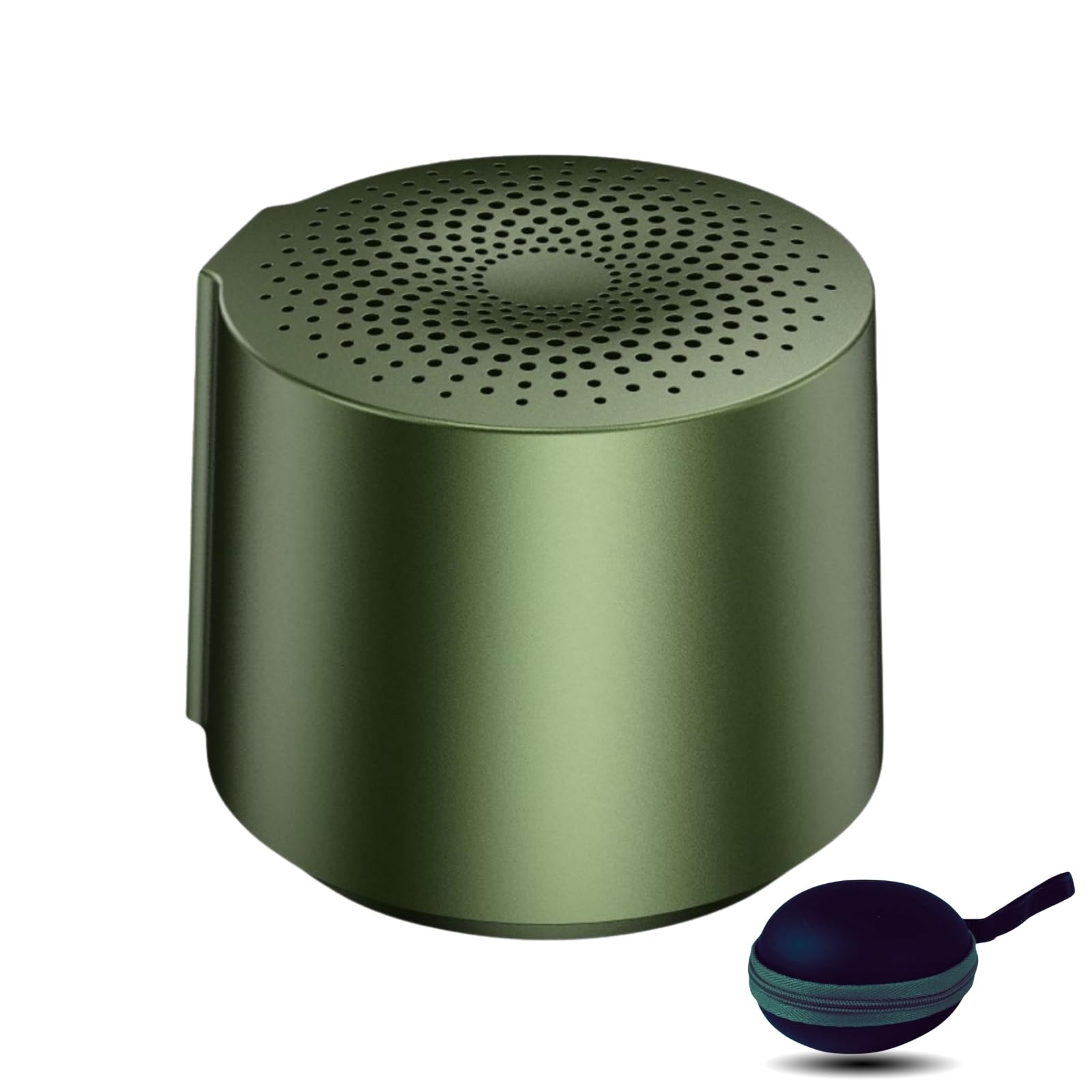 HOAIYO Mini Bluetooth Speaker with Travel Case Packed, 6 Hour Playtime, Mic, TWS Pairing, Small But Loud, Portable Speakers for Home, Outdoor, Car, Bike, Gifts