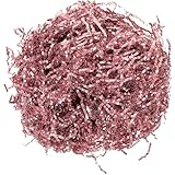 SAFIGLE Zerkleinertes Seidenpapier 100g Buntes Füllmaterial aus Papier für Geschenkboxen Kartonfüller für Körbe und Verpackungen zu Geburtstag Weihnachten