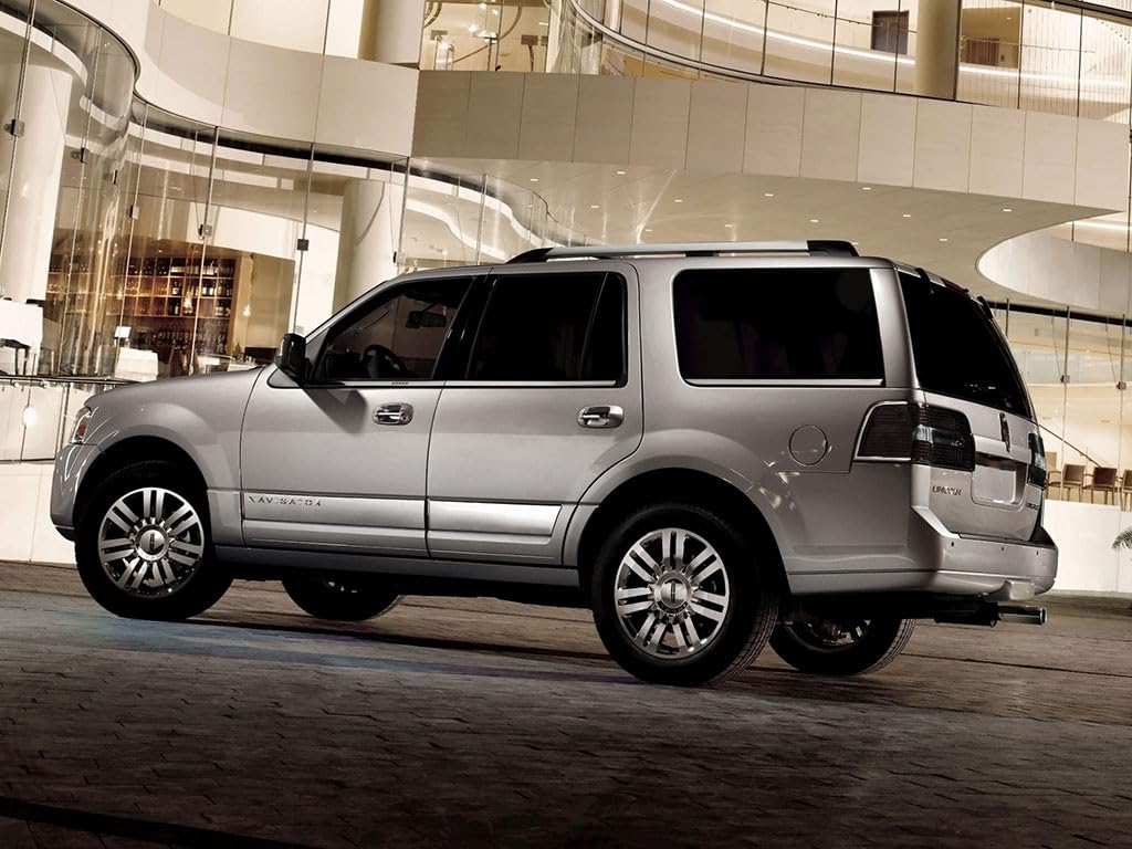 Rvinyl Tail Light Tint Covers Compatible with Lincoln Navigator 2007-2014 - Smoke