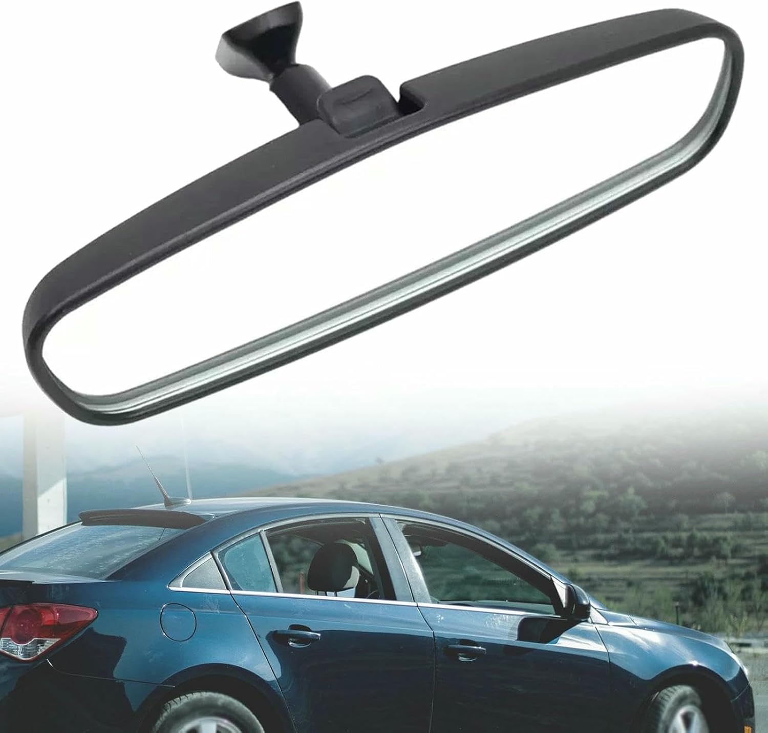 Car Interior Rearview Mirror Interior Mirror Replaces Automotive Trucks Assembly Manual Adjustment 13585947 13503045