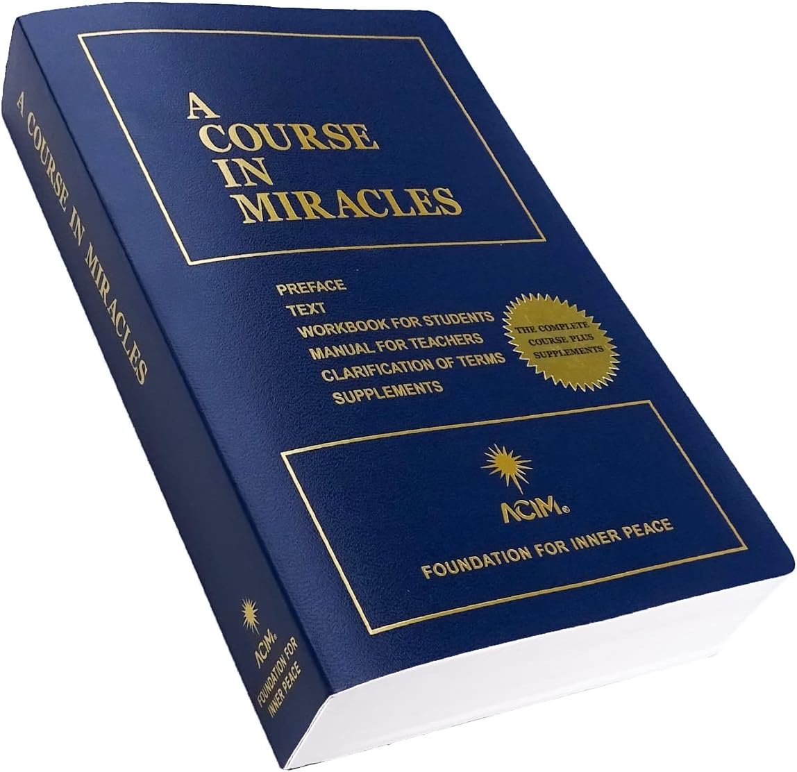 A Course In Miracles: Combined Volume Quality