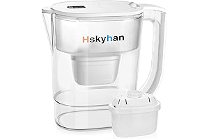 Turapur Alkaline Water Filter Pitcher: 3.8 Liter Capacity with 7-Stage Filtration for Crystal-Clear, pH-Balanced Water