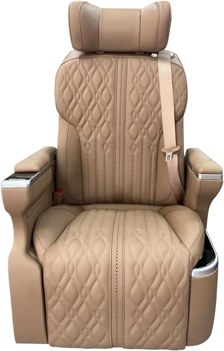 Interior Modified Luxury Car Seats With Massage Ventilation 360 Degree Rotation For Motorhome MPV