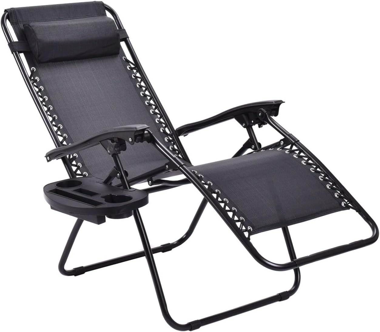 ZOPPER Zero Gravity Chair Outdoor & Garden Adjustable Sunlounger With