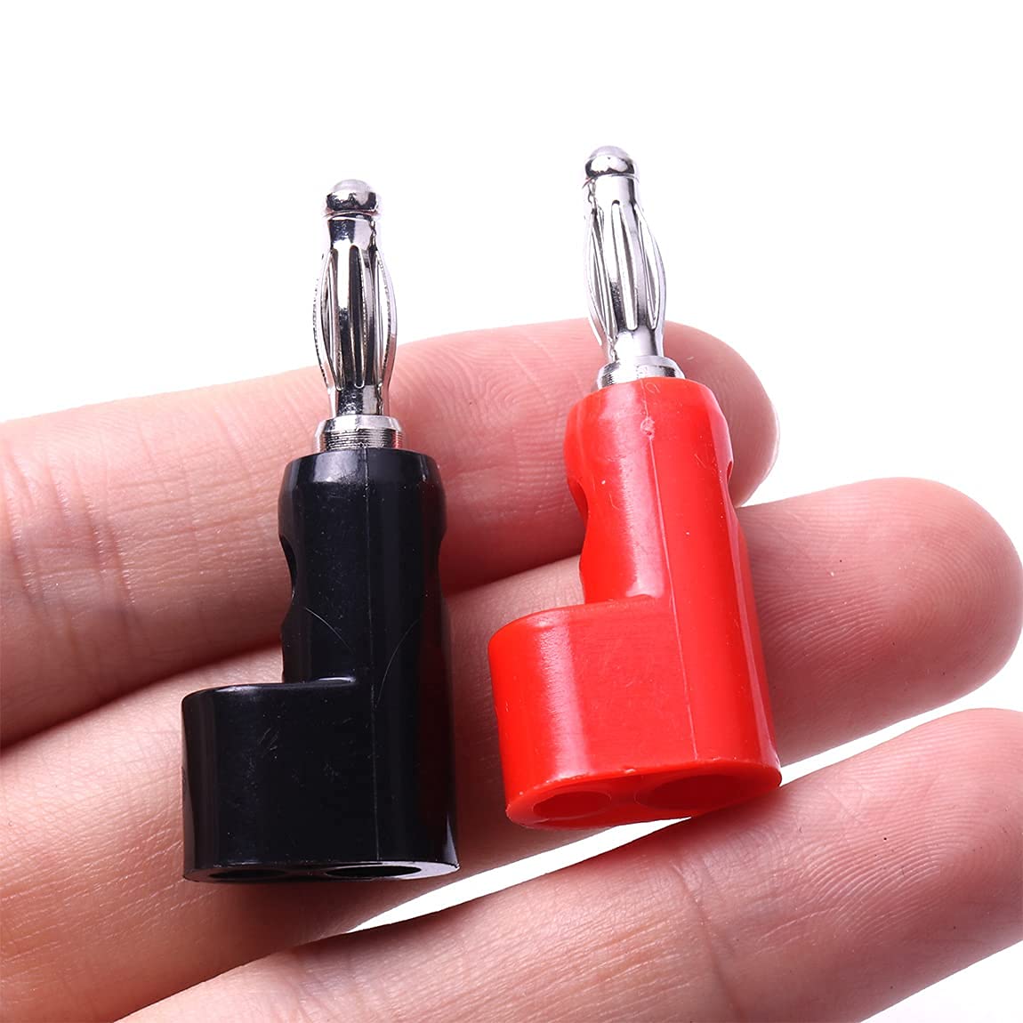 Stackable Plugs Snapklik.com : Atoplee Stackable Plugs 6 Pairs Black And Red Stackable ...