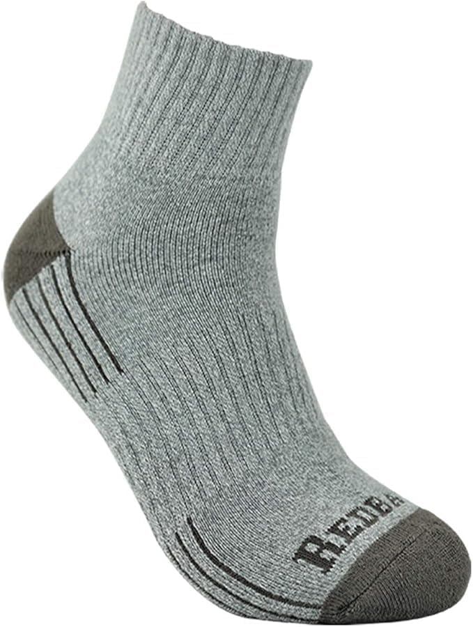 6 Pack set Redback Boots Everyday Bamboo Quarter Ankle Sock