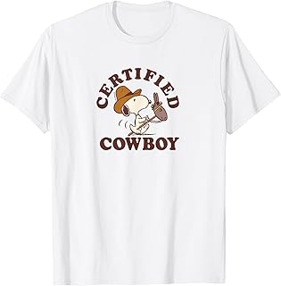 Certified Cowboy Snoopy T-Shirt