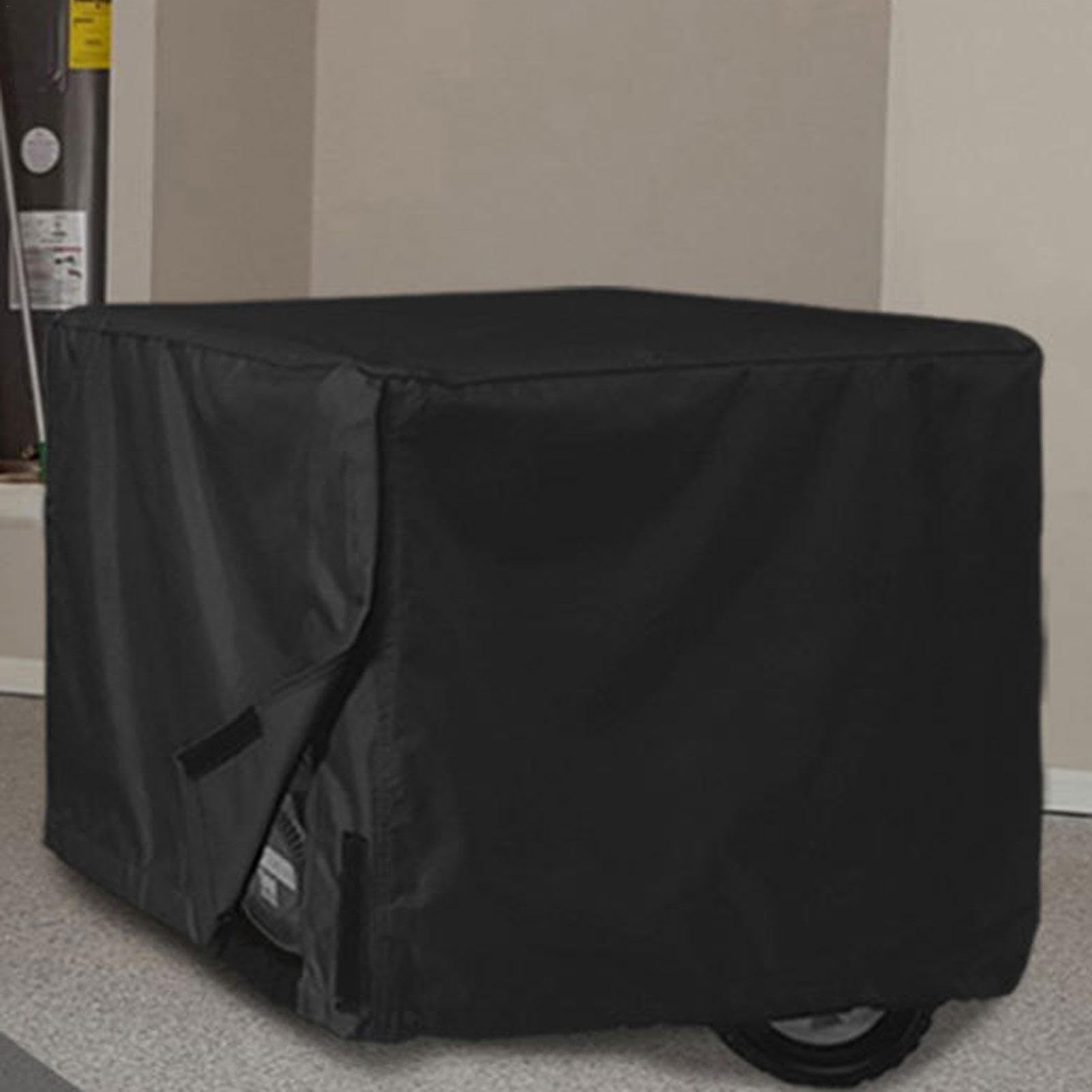 Copertura per generatore impermeabile, in poliestere 600D, resistente, spessa, resistente alle intemperie e ai raggi UV, portatile, per esterni, cortile, generatore, protezione solare