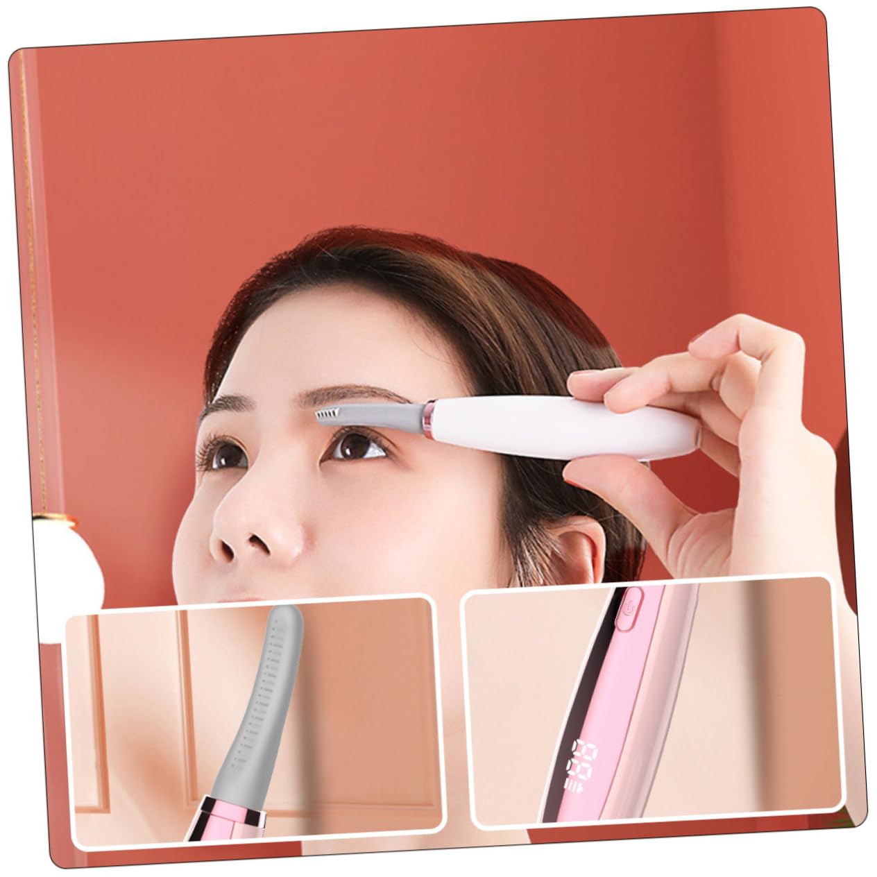 3 Stücke Beheizte Wimpernzange Elektrische Wimpernzange Frauen Make-up Liefert Für Locken