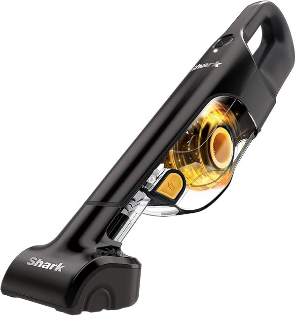 Shark CH950UKT, Cordless Vacuum Cleaner, Black & Yellow, 80 W, 0.45 liters