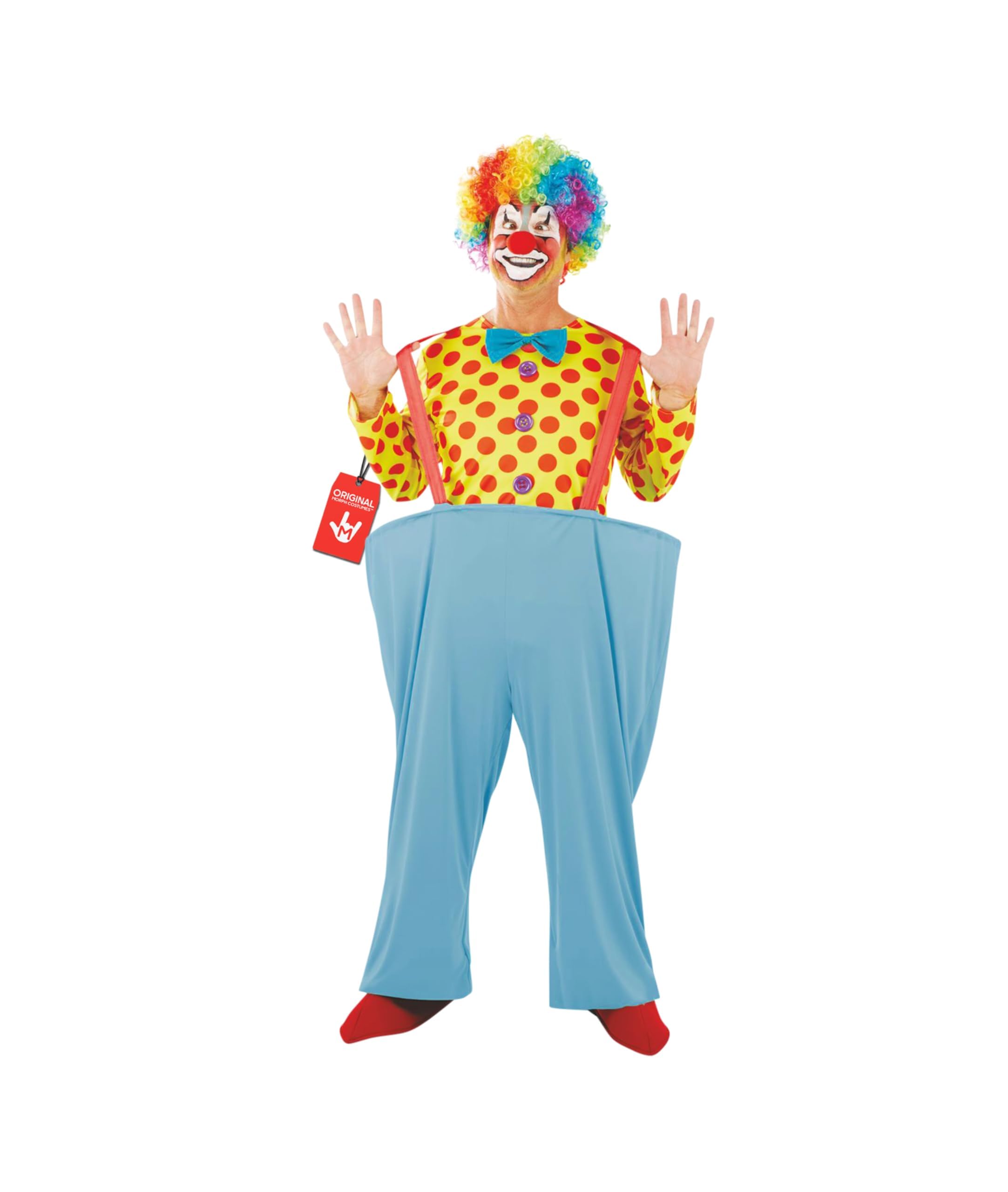 Fun Shack Disfraz Payaso Adulto Hombre, Disfraz Payaso Hombre, Disfraz Circo Hombre, Disfraz Adulto Payaso, Disfraz Circo Adulto, Disfraz Carnaval Hombre Tallas M,L,XL