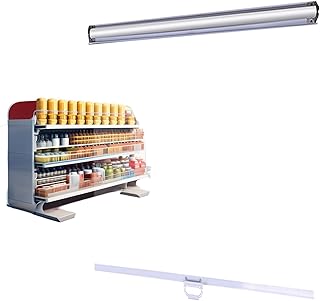 Generic Roller Blinds for Refrigerator Porous Breathable Roll Up Blinds Plastic Food Preservation Roller Shades PVC Transparent Roller Curtains with Fitting(W57X59in), DEWWEQYYK-W57X59IN