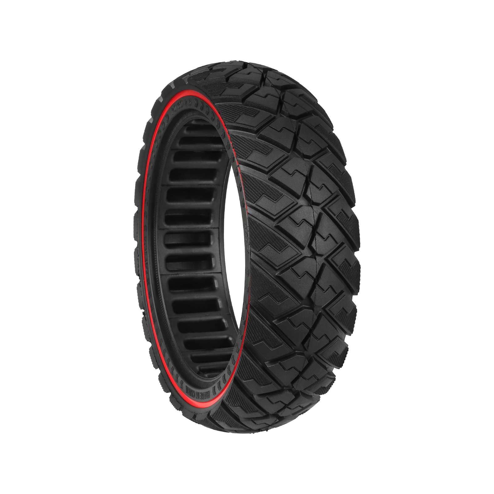 70/60-7,5 Pneumatico Completo per Segway Ninebot ZT3, ZT3 Pro e G3 Scooter elettrici, Pneumatici di ricambio. Pneumatici Pieni Antiscivolo, Antiscivolo, Ingambabile (Rosso, 2 Pezzi)