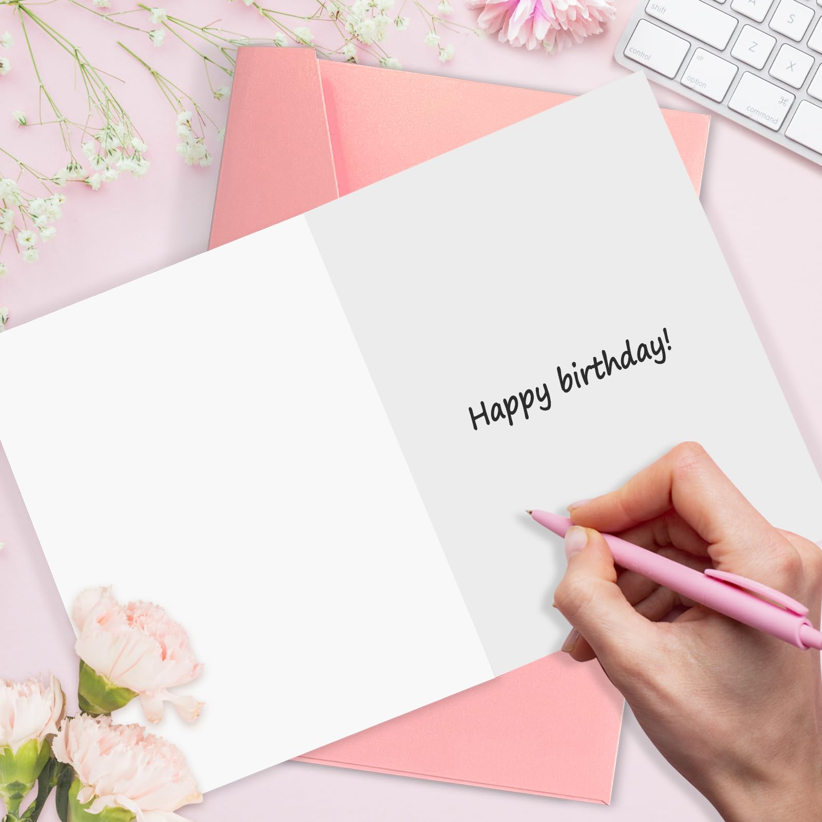 Geburtstagskarte Zum 17. Geburtstag Für Mädchen – Rotgold, 20,6x14,5 Cm, Mit Glitzerumschlag