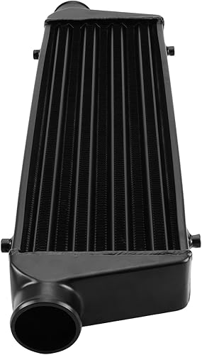 Miniatura 3 de PHILTOP Intercooler universal de ES de 27"x7"x2.5" * 2.5", intercooler negro del turbocompresor
