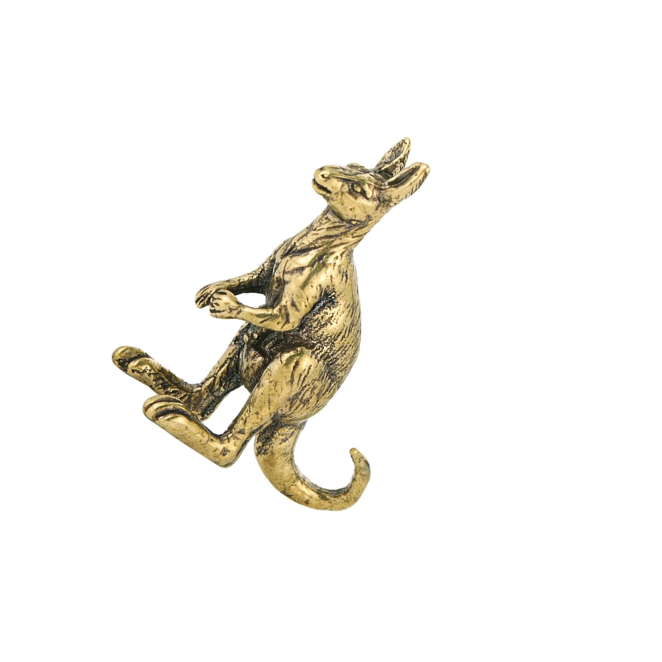 PIXZCSA Chic Sculpture Decor Mini Figurines Elegant Vintage Animal Ornaments Memorable Gift For Every Occasion Bedroom Office Animal Sculpture Home Decoration