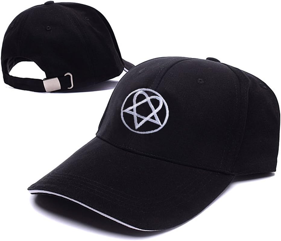 Xinmen Heartagram HIM H.I.M His Infernal Majesty Logo Embroidery Adjustable Hat Beanie Knitted Cap/Baseball Caps/Snapback Hats/Visor