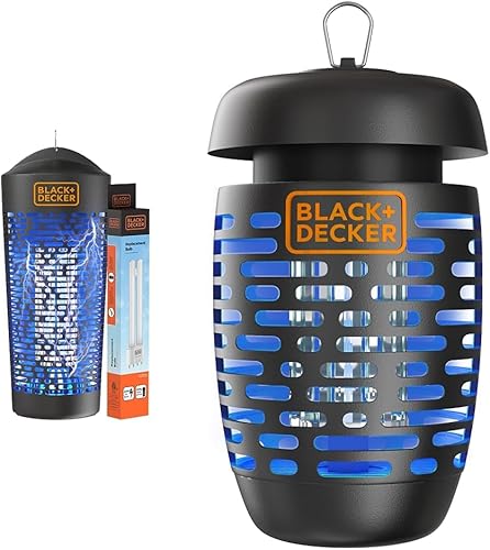 Miniatura 9 de BLACK+DECKER Exterminador de insectos, repelente de mosquitos y trampas para moscas para interiores, exterminador de mosquitos y asesino, atrapa