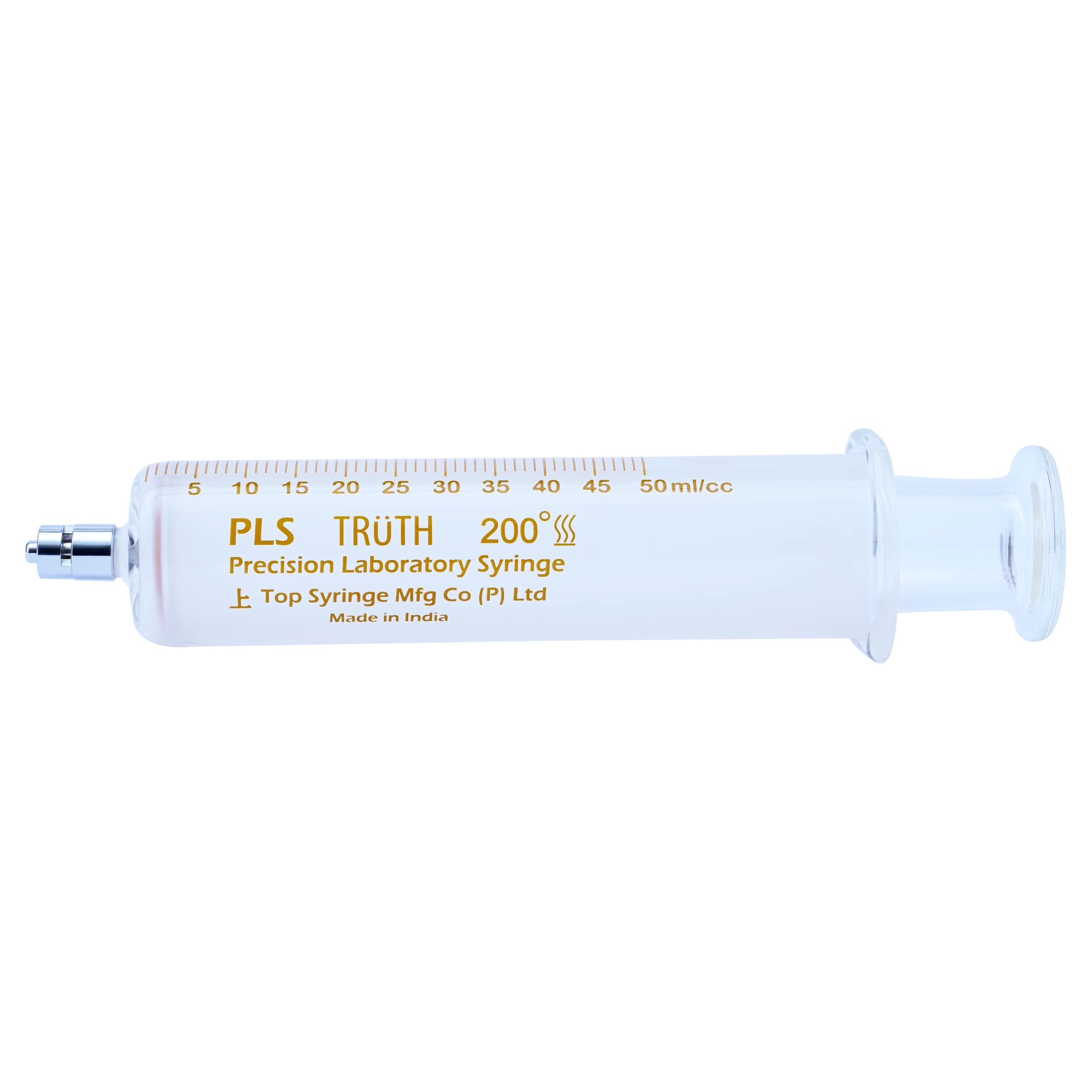 Truth Laboratory PLS Glass Syringe Metal Luer Lock Tip, 100ml (03-15-02-06)