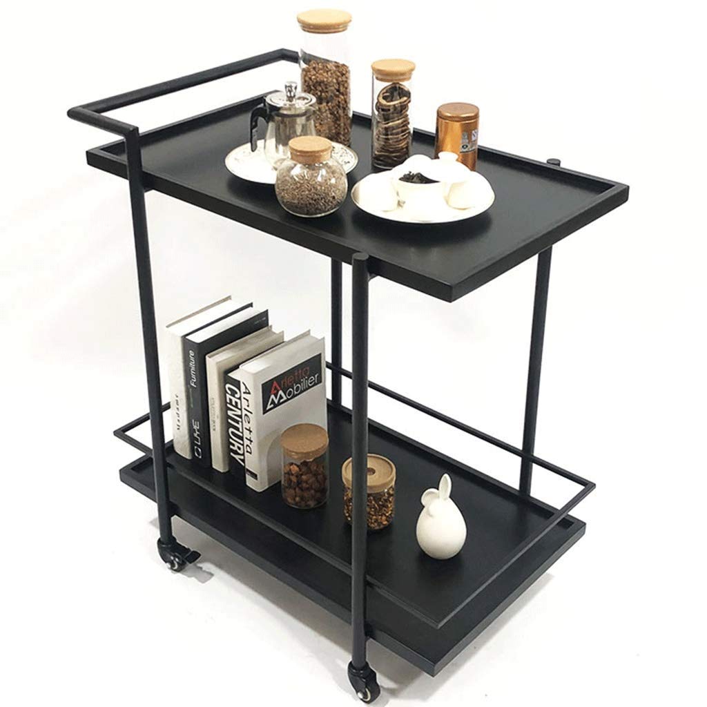 Carrello da bar versatile – Carrello da portata per vino, per bevande, tè e caffè, portatile, per hotel, elegante cucina a isola e bevande nizer.