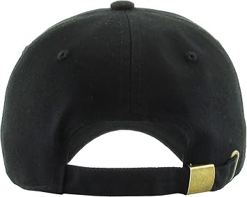 KBETHOS Classic Unisex Cotton Adjustable Low Crown Baseball Cap Plain Dad Hat