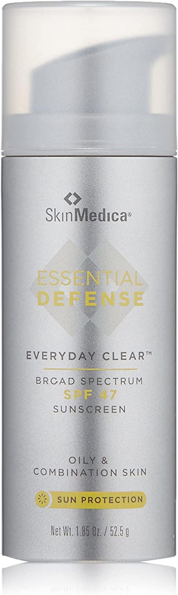 Essential Defense Mineral Shield SPF Sunscreen for Face. This Lightweight, Facial Sunscreen is Ideal for Oily and/or Combination Skin, 1.85 Oz