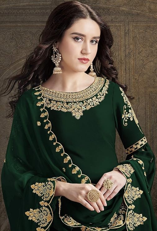 Ready to Wear Indian Pakistani Wedding/Party Wear Designer Style Anarkali Suit for Womens2