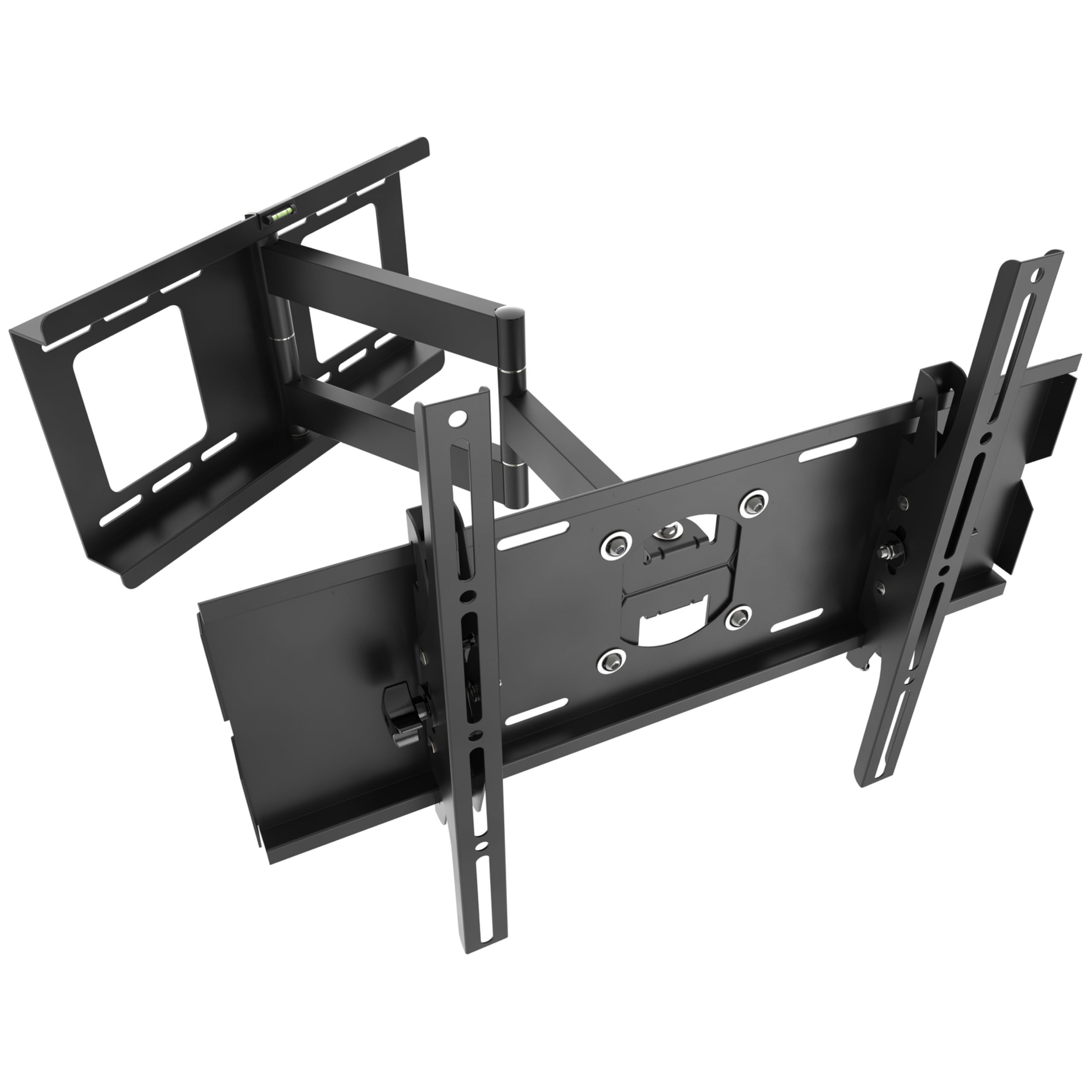 RICOO Soporte TV Pared Giratorio Inclinable Televisión 32-65" (81-165cm) R03 Brazo Universal Televisor LED/LCD/Curvo VESA 200x200-400x400 Negro