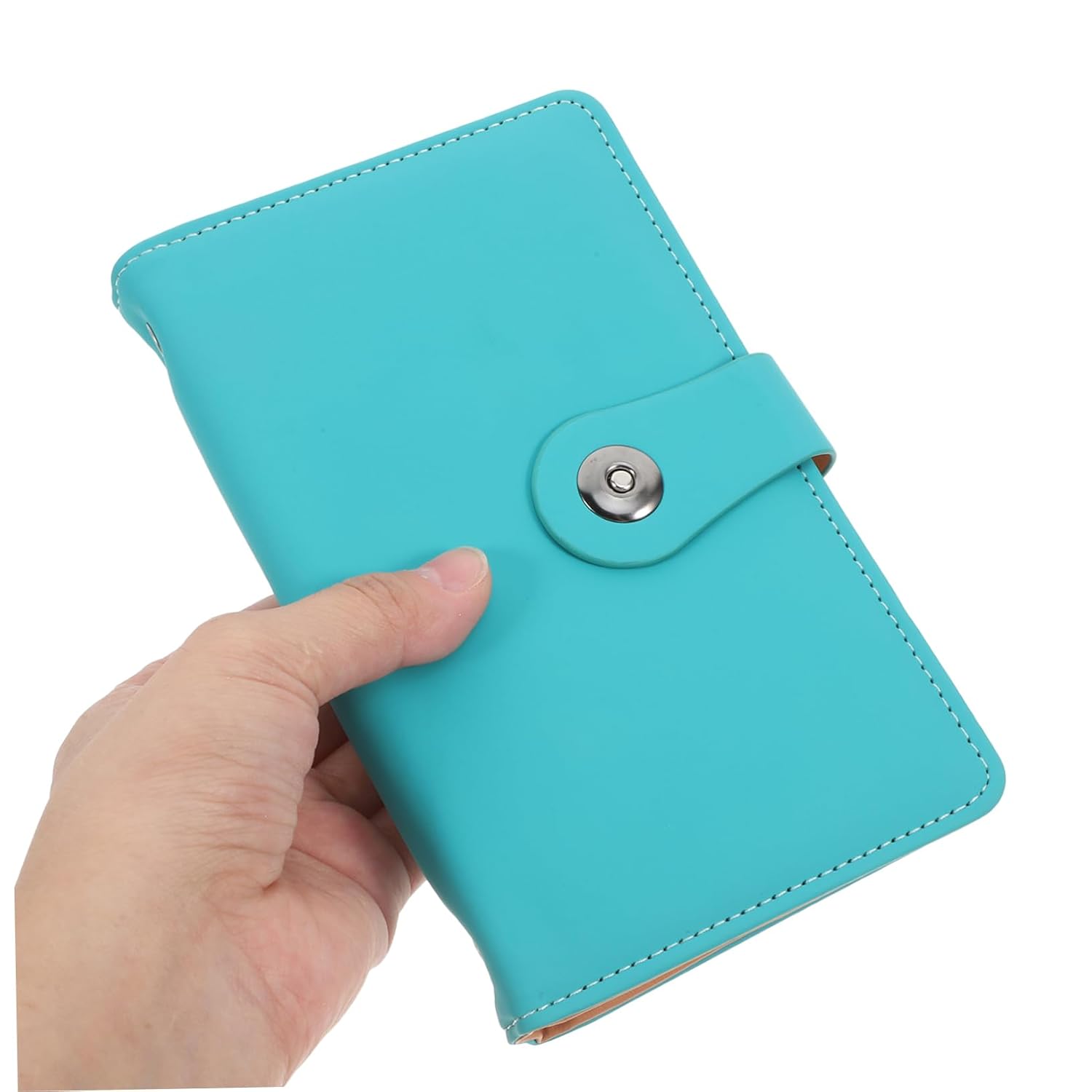 LIFKOME Cash Budget Binder with Magnetic Closure Large Capacity Collection Album Pu Money Holder for Bills Coins and Commemorative Notes Easy to Clean Spacious Organizer for Savings image 3