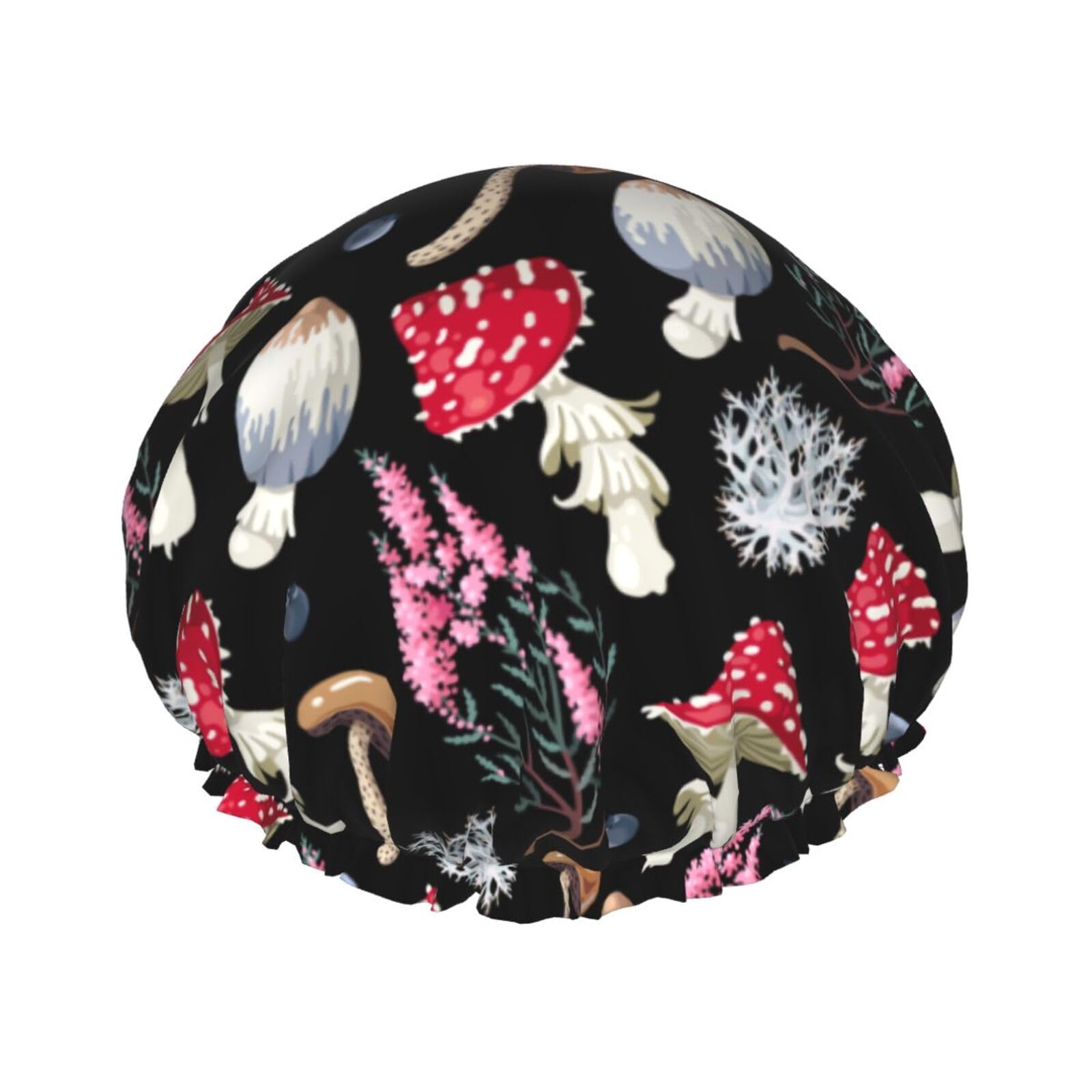 Bonnet de douche réutilisable toutes longueurs pour femme, charlotte de bain étanche