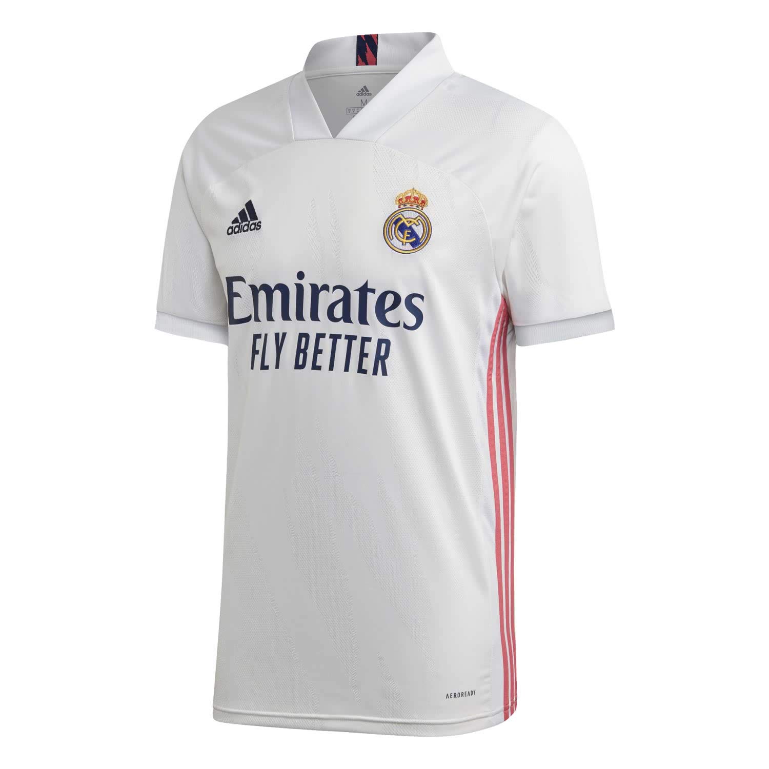 adidas Real Madrid Temporada 2020/21 Camiseta Primera Equipación Oficial Camiseta Primera Equipación Oficial Unisex Adulto