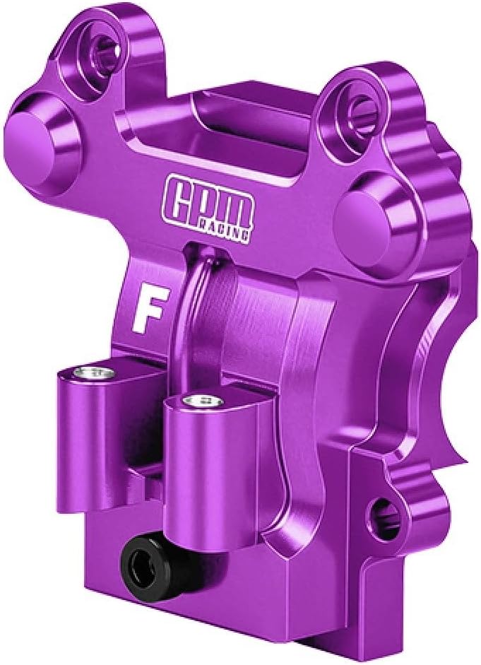 Aluminum 7075-T6 Alloy Front Diff Cover for Arrma 1/16 Mini Kraton 3S Speed Truck-ARA2508 Upgrades - Purple