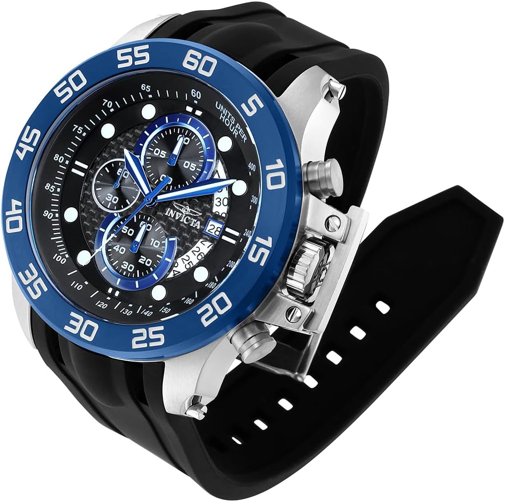 Invicta Men's I-Force Analog Display Japanese Quartz Black Watch - Image 2