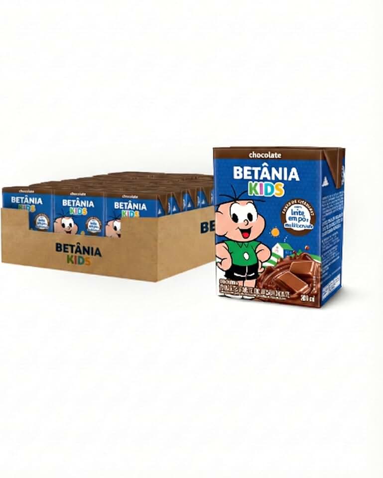 Pack Achocolatado Betânia Kids 200ml - 27 Unidades