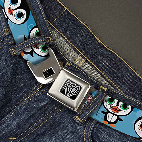 Cinturón de seguridad de pingüinos Buckle-Down de 2,5 cm ajustable para niños 2