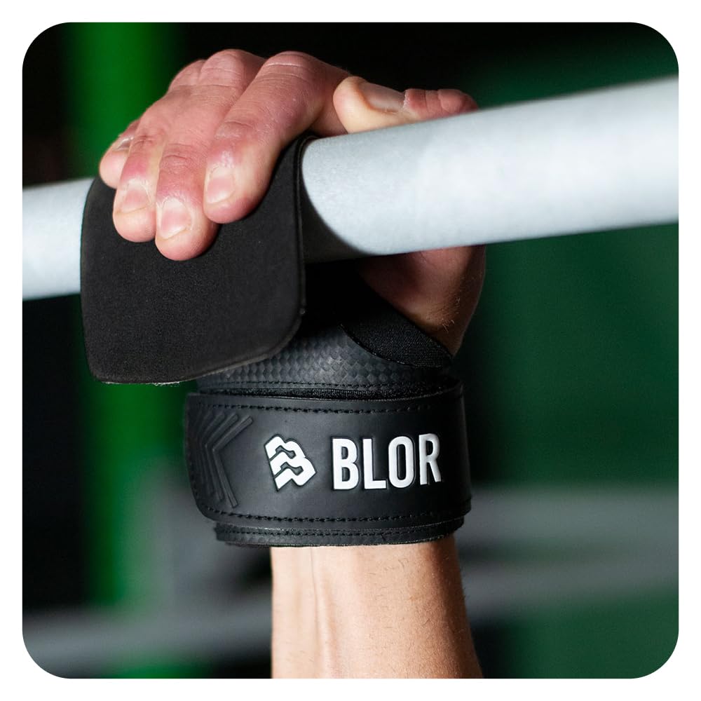 BLOR Paracalli Steel 2.0 Hand Grip per Trazioni alla Sbarra Protezione Calli Grip Potenziato per Gymnastics Calisthenics