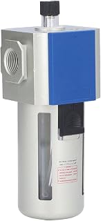 Pneumatic Filter Separator, 20-130Psi Air Compressor Lubricator for Fluid Transmission System GL400-10