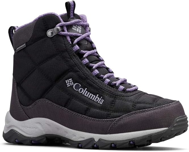 Bottes De Neige Columbia Fille Taille 4 - Violet, Imperméables, Pour La Neige, Occasion