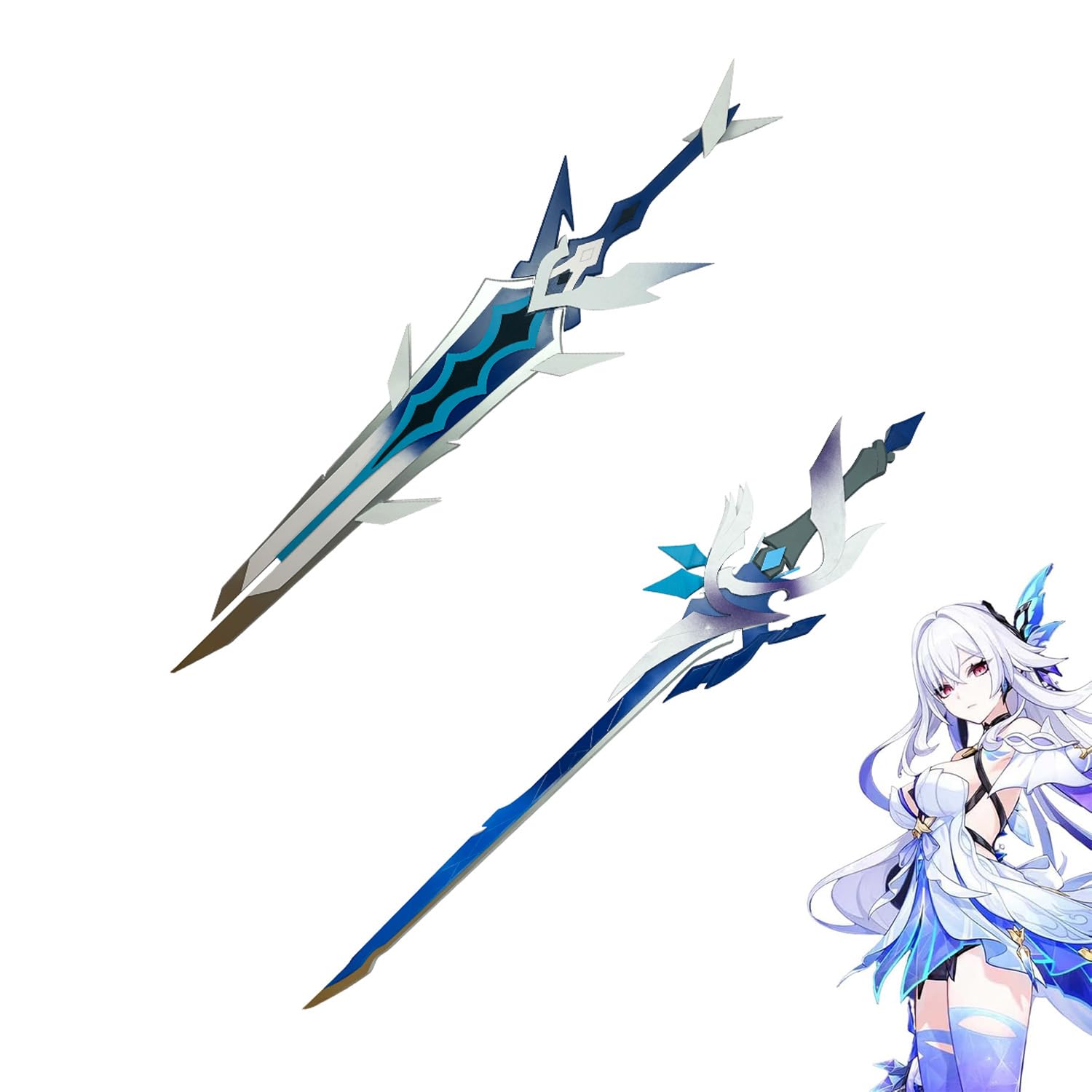 武具 sui QH0333 | SPG STRIX | 鍔付文化 | アクリル柄 (ブルー＆パープル