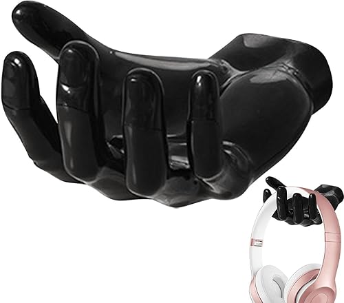 Soporte para bolas de montaje en pared, soporte de exhibición de mano, soporte de pelota en forma de mano, soporte de pared para almacenamiento de