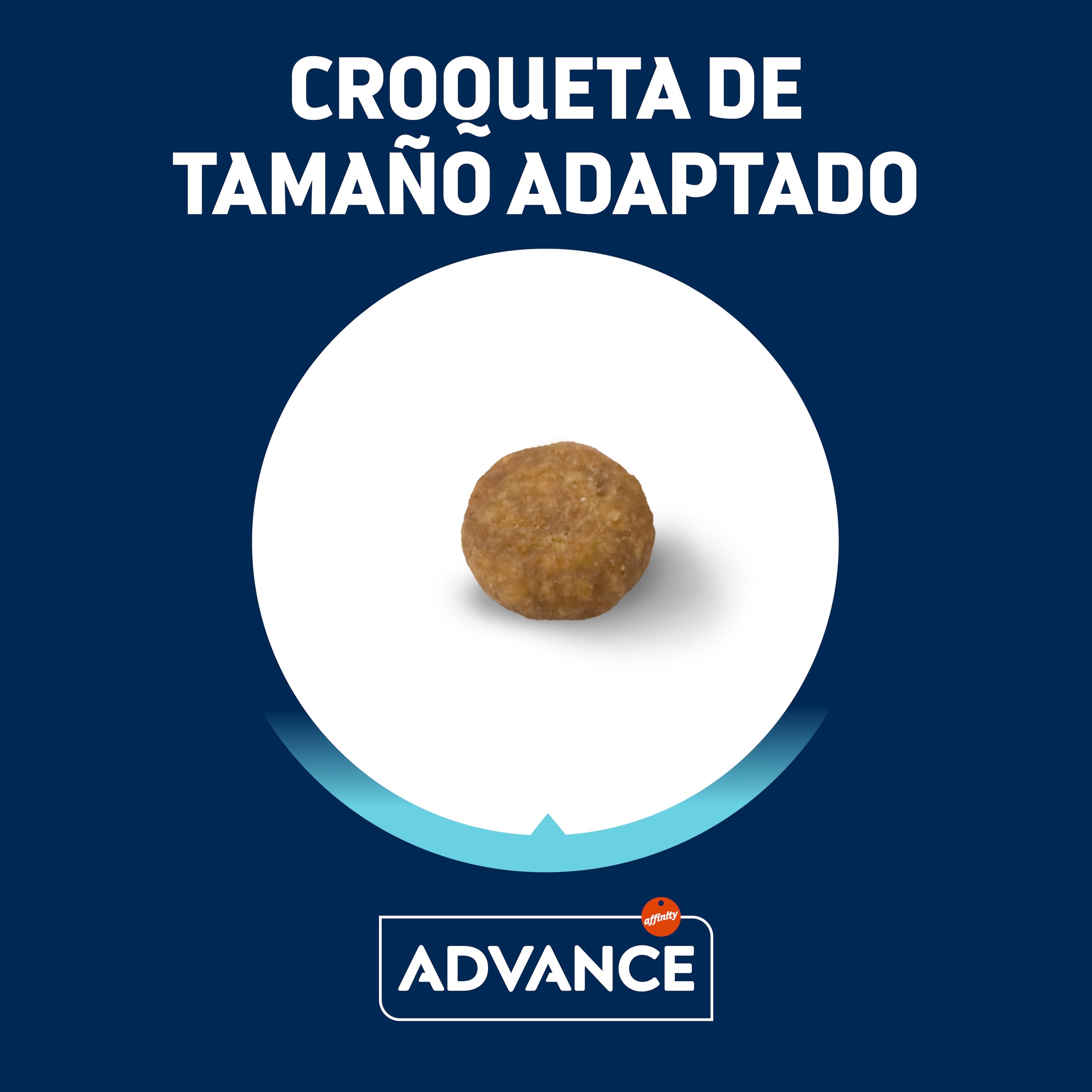 Advance Mini Puppy - Tamaño de croqueta