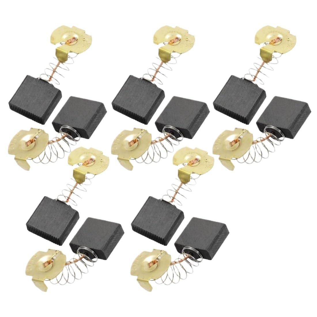 10 spazzole in carbonio per utensili elettrici, 18 x 16 x 7 mm, CB203