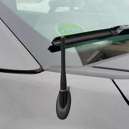 Miniatura 2 de VOFONO Antena compatible con Jeep Wrangler JK JL 2007-2024, accesorios para Jeep Gladiator JT, antena pequeña para Jeep Wrangler Gladiator